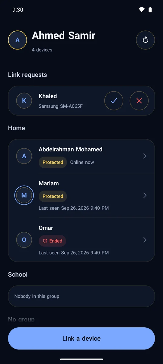 Supervisor app: Devices